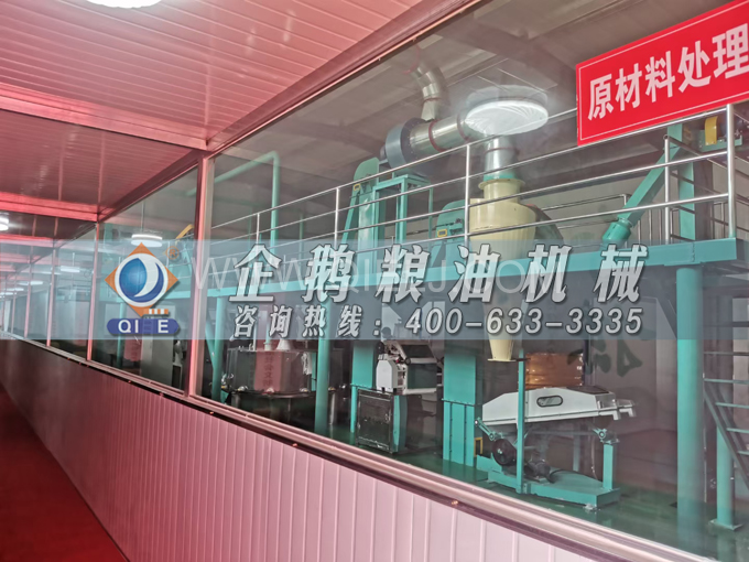 企鵝機械提供全套花生油提取設(shè)備，服務(wù)周到獲稱贊(圖3)